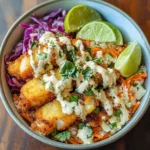 Crispy Fish Taco Bowls