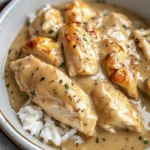 Easy Crockpot Chicken and Gravy
