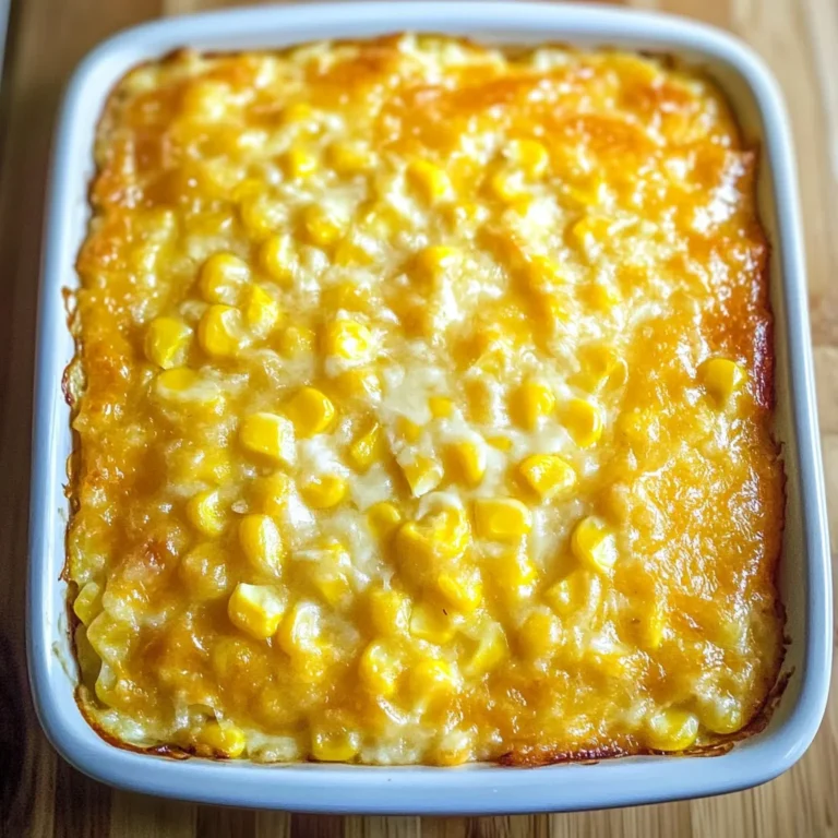 Honey-Glazed Corn Casserole
