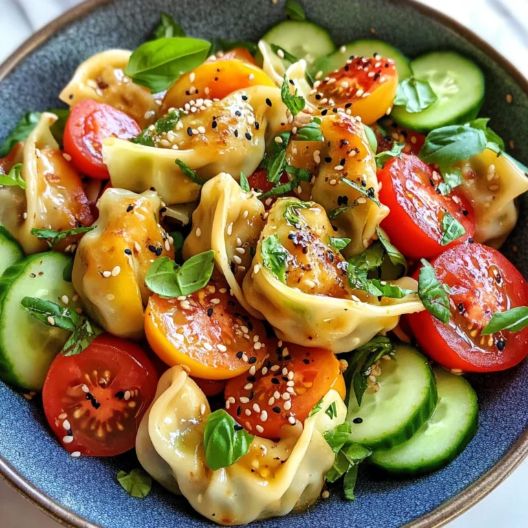 Potsticker Salad (Dumpling Salad)