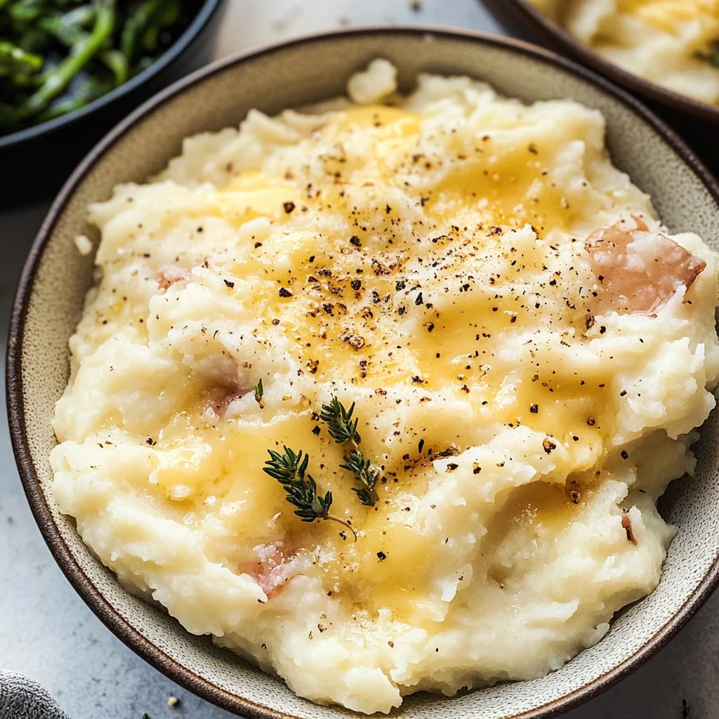 Smoked Gouda Cheesy Mashed Potatoes