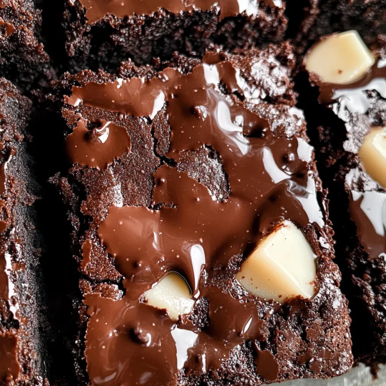 Triple Chocolate Brownies