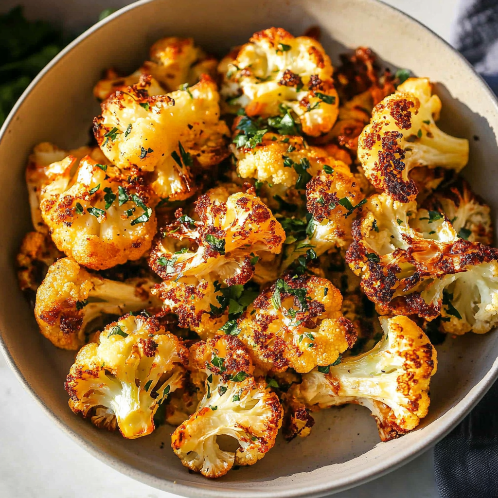 Baked cauliflower
