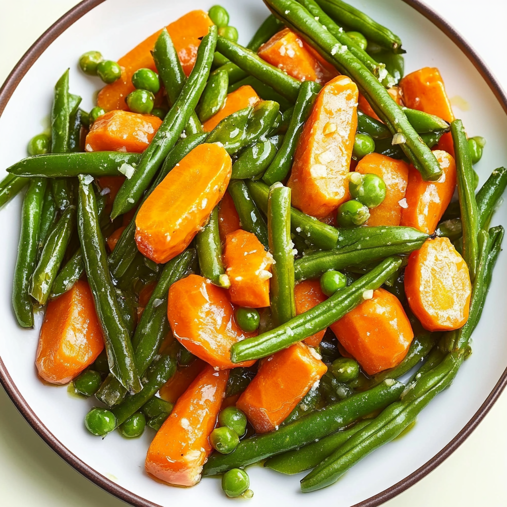 Honey Glazed Carrots & Green Beans